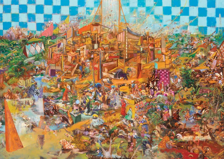 Ali Banisadr Art: Exploring War, Memory, and Sound in Painting — Pl. II